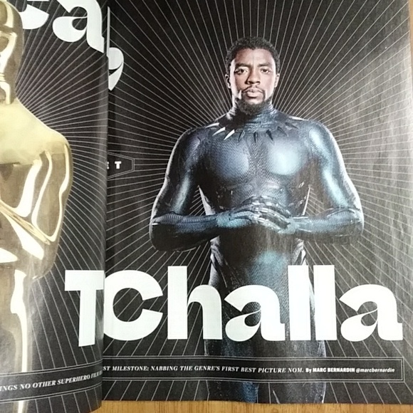 Entertainment Weekly Magazine Oscars Black Panther Chadwick Boseman Lady Gaga - Picture 5 of 5